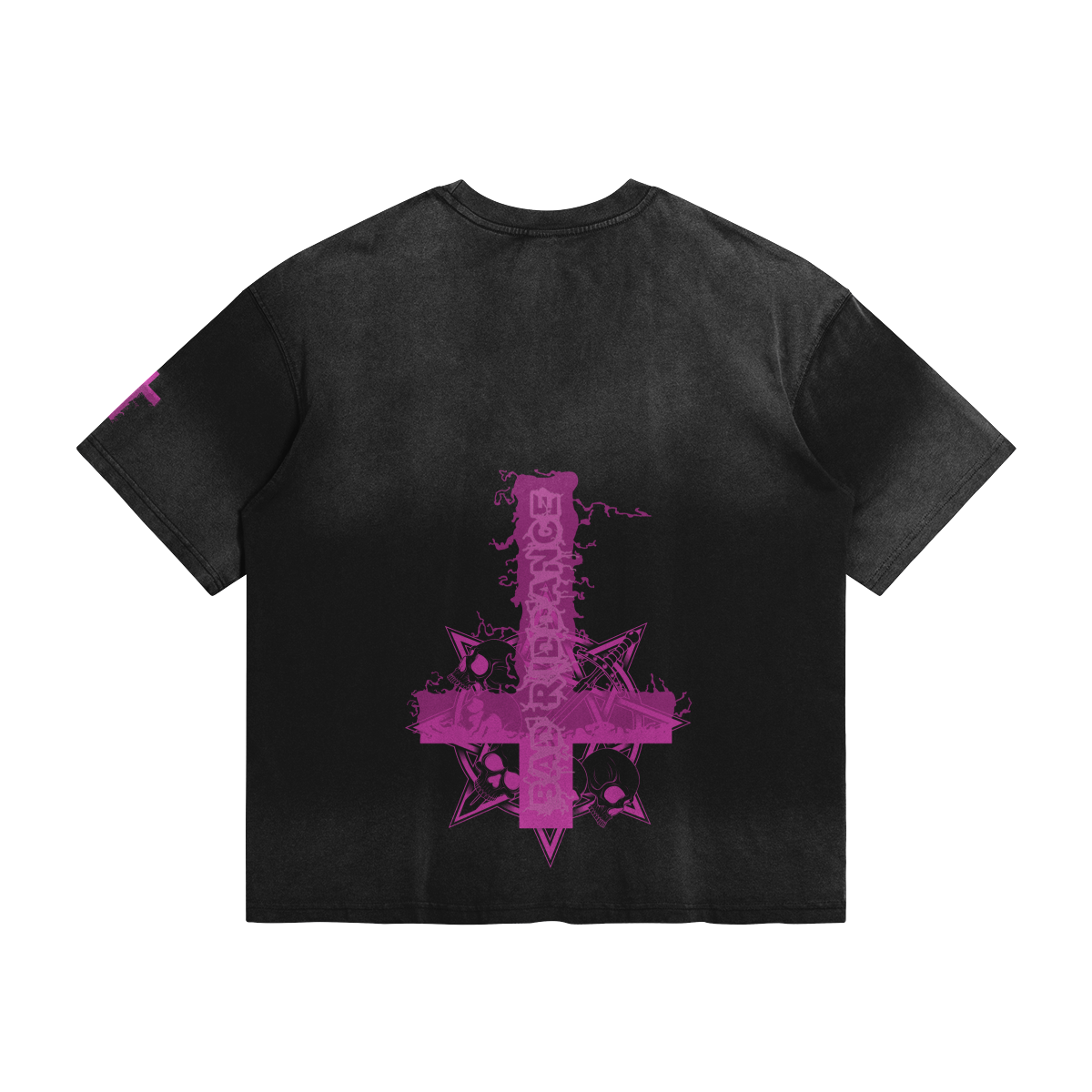 upside down cross shirt